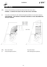 Preview for 20 page of La Cornue Chateau 110 60Hz Installation Instructions Manual