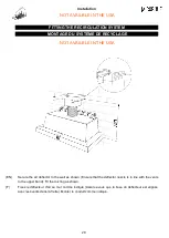 Preview for 29 page of La Cornue Chateau 110 60Hz Installation Instructions Manual