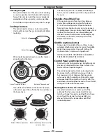 Preview for 23 page of La Cornue CornuFe 44 User'S Manual & Installation Instructions