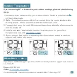 Preview for 9 page of La Crosse Technology 616-12667-INT Setup Manual