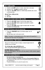 Preview for 3 page of La Crosse Technology BBB87276 Instruction Manual