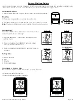 Preview for 21 page of La Crosse Technology C84428 User Manual