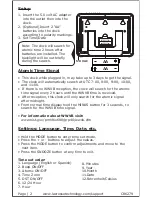 Preview for 3 page of La Crosse Technology C86279 Instructional Manual