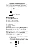 La Crosse Technology Outdoor Temperature/Humidity Sensor TX7U Product Manual preview