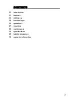 Preview for 2 page of La Crosse Technology The Weather Channel WS-9005TWC Instruction Manual