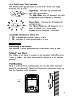 Preview for 7 page of La Crosse Technology The Weather Channel WS-9005TWC Instruction Manual