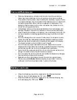 Preview for 20 page of La Crosse Technology WD-3104U Owner'S Manual