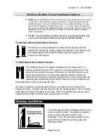 Preview for 8 page of La Crosse Technology WEATHER DIRECT WD-3105 Owner'S Manual