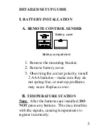 Preview for 6 page of La Crosse Technology Wireless Temperature Station WS-7013TWC Instruction Manual