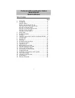 Preview for 2 page of La Crosse Technology WS-2306 Operation Manual