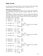 Preview for 69 page of La Crosse Technology WS-2510 Operating Instructions Manual