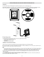 Preview for 22 page of La Crosse Technology WS-8610 Instruction Manual