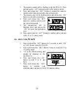 Preview for 12 page of La Crosse Technology WS-9013U Instruction Manual