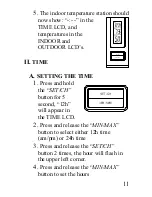 Preview for 11 page of La Crosse Technology WS-9117U Instruction Manual