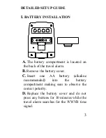 Preview for 4 page of La Crosse Technology WT-2165 Instruction Manual