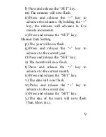 Preview for 10 page of La Crosse Technology WT-2165 Instruction Manual