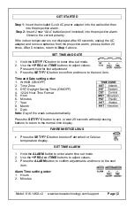 Preview for 2 page of La Crosse 616-146Av2 Quick Setup Manual