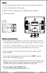 Preview for 3 page of La Crosse BBB86095 Instructional Manual