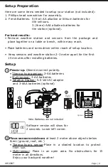 Preview for 3 page of La Crosse WS6867 Instructional Manual