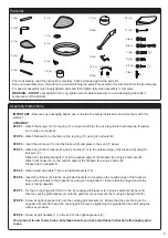 Preview for 5 page of La Hacienda Cordoba 57011US User Instructions