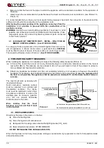 Preview for 18 page of LA NORDICA Crystal 50v Instructions For Installation, Use And Maintenance Manual