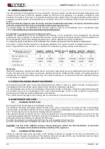 Preview for 26 page of LA NORDICA Crystal 50v Instructions For Installation, Use And Maintenance Manual