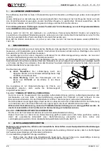 Preview for 28 page of LA NORDICA Crystal 50v Instructions For Installation, Use And Maintenance Manual