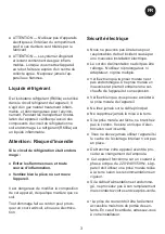 Preview for 3 page of La Sommeliere VIP 195 G Instructions For Use Manual