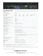 Preview for 2 page of Lab.gruppen C 88:4 Technical Data