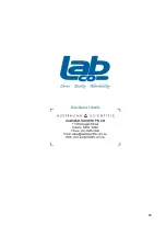 Preview for 16 page of LabCo 550.001.305 User Manual