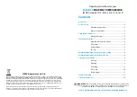 Preview for 2 page of Labcold 0110 Operating Instructions Manual