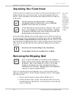 Preview for 14 page of Labconco Protector Premier 10040 Series User Manual