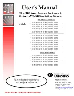 Labconco Protector XVS Series User Manual preview