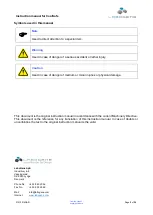 Preview for 2 page of LaboGene CoolSafe 100-9 Touch Superior XS Instruction Manual