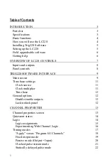 Preview for 2 page of LabSmith LC220 User Manual