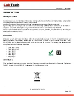 Preview for 5 page of Labtech H50 SMART Series User Manual