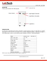 Preview for 11 page of Labtech H50 SMART Series User Manual