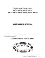 Preview for 7 page of Lacanche L2HM 900 Installer Manual