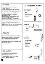 Preview for 2 page of Lacewing GH1246 Assembly Instructions Manual