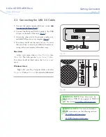 Preview for 18 page of LaCie 300978U - d2 DVD±RW With LightScribe User Manual