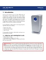 Preview for 6 page of LaCie 301346U - Big Disk Network NAS Server User Manual