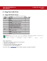 Preview for 27 page of LaCie d2 DL DVD RW Drive User Manual