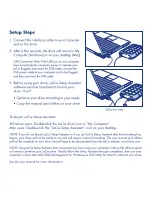 Preview for 4 page of LaCie Rugged All-Terrain Quick Install Manual