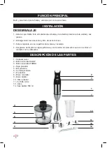 Preview for 8 page of Lacor 61671 Instructions For Use And Maintenance Manual