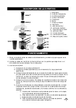 Preview for 6 page of Lacor 69082 Instructions For Use And Maintenance Manual