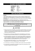 Preview for 14 page of Lacor 69082 Instructions For Use And Maintenance Manual