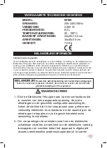 Preview for 53 page of Lacor 69169 Instructions For Use And Maintenance Manual