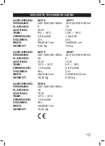 Preview for 23 page of Lacor 69178 Instructions For Use And Maintenance Manual