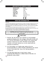 Preview for 34 page of Lacor 69335 Instructions For Use And Maintenance Manual