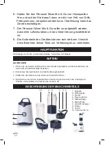 Preview for 28 page of Lacor Mix & Go 69382 Instructions For Use And Maintenance Manual